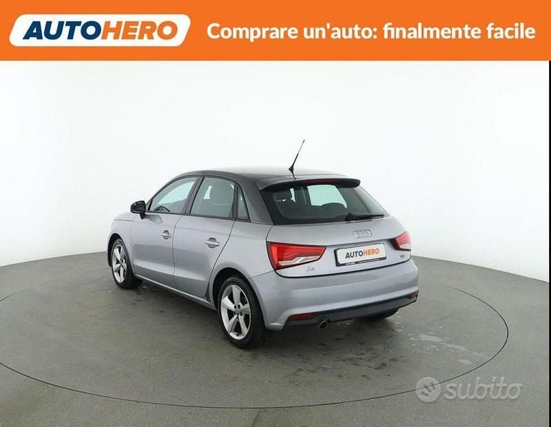 Usata Audi A1 Design 116 CV (85 kW) 2015 Argento Utilitaria