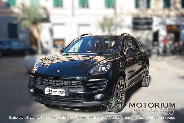 Usata Porsche Macan 252 CV (185 kW) 2018 Nero SUV