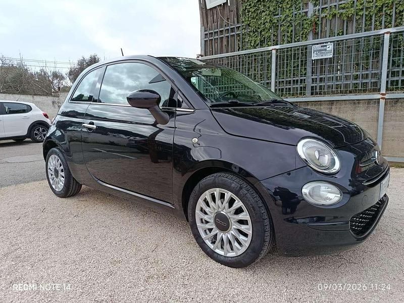 Usata Fiat 500 Lounge 69 CV (50 kW) 2018 Nero Berlina