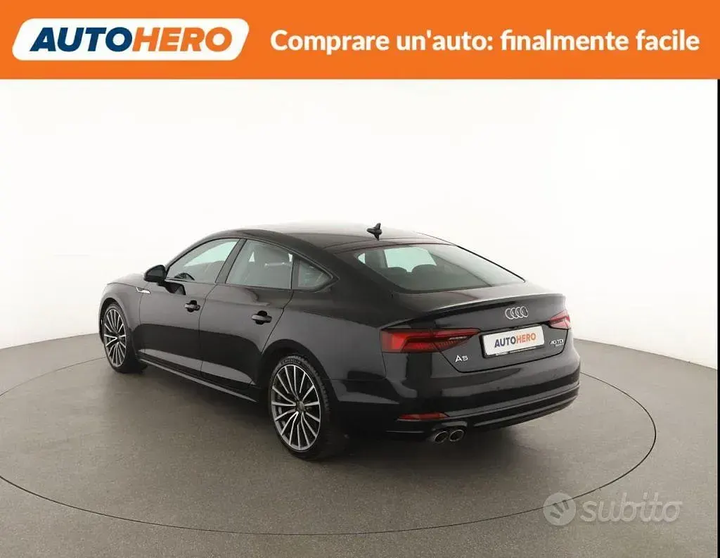 Usata Audi A5 Design 190 CV (139 kW) 2019 Nero Coupé