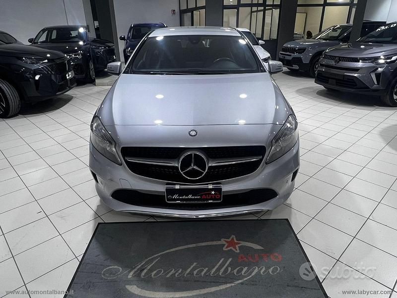Usata Mercedes A180 Business 109 CV (80 kW) 2016 Argento Berlina