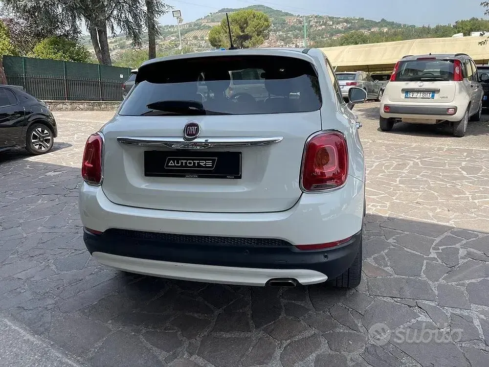 Usata Fiat 500X Lounge 120 CV (88 kW) 2017 Bianco SUV
