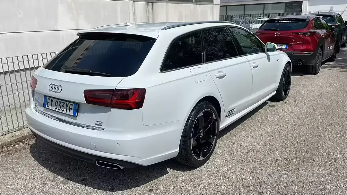 Usata Audi A6 190 CV (139 kW) 2015 Bianco Station wagon