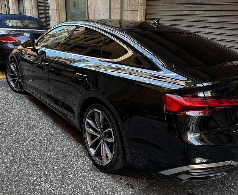 Usata Audi A5 Sportback S-Line 163 CV (119 kW) 2022 Nero Utilitaria