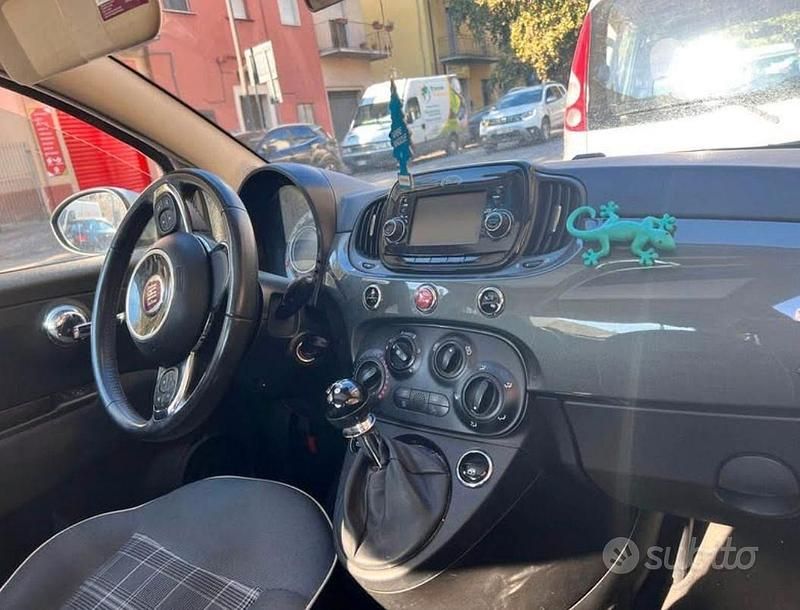 Usata Fiat 500 Lounge 105 CV (77 kW) 2019 Grigio Berlina