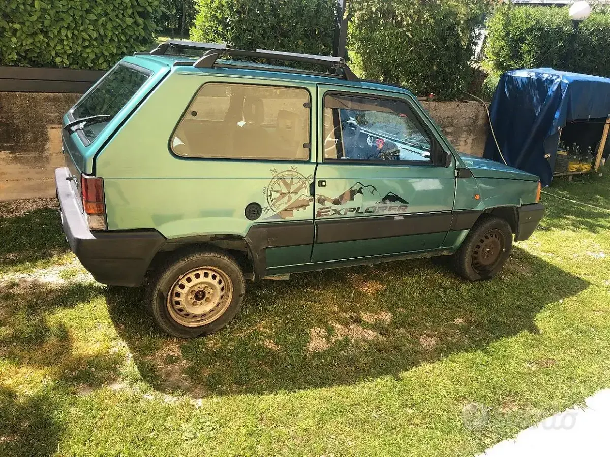 Usata Fiat Panda 39 CV (28 kW) 1997 Verde Berlina