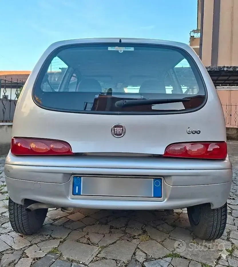 Usata Fiat 600 Anniversary 54 CV (39 kW) 2008 Grigio Utilitaria