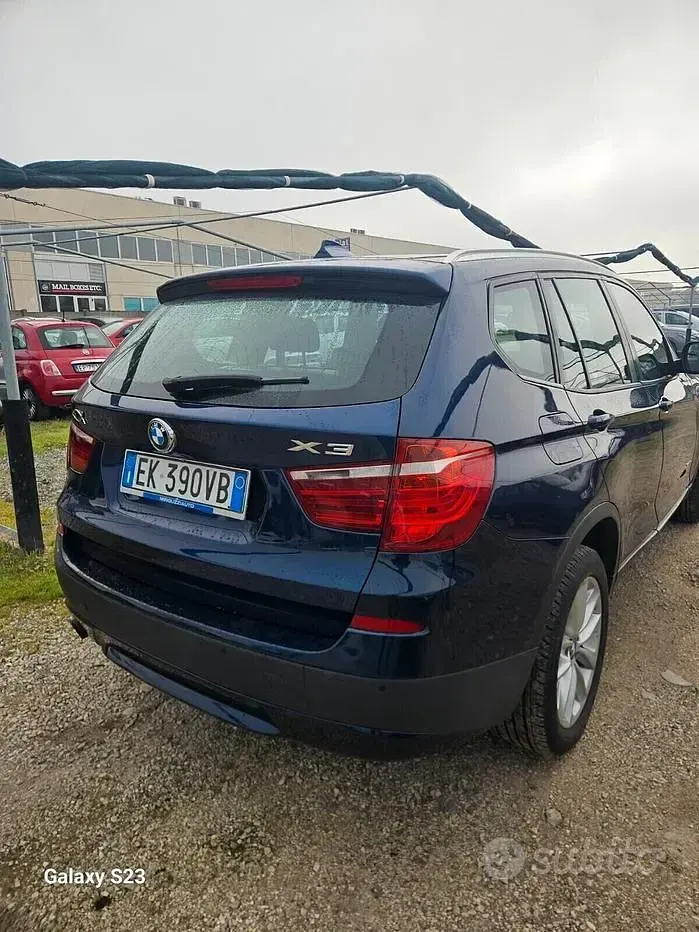 Usata BMW X3 Comfort Edition 184 CV (135 kW) 2011 Blu SUV