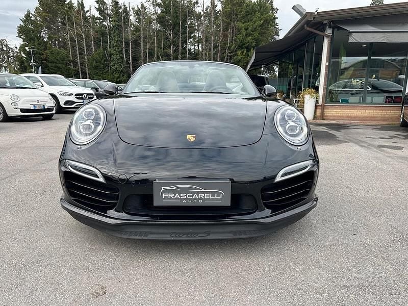 Usata Porsche 911 Turbo S Cabriolet 581 CV (427 kW) 2015 Nero Cabrio