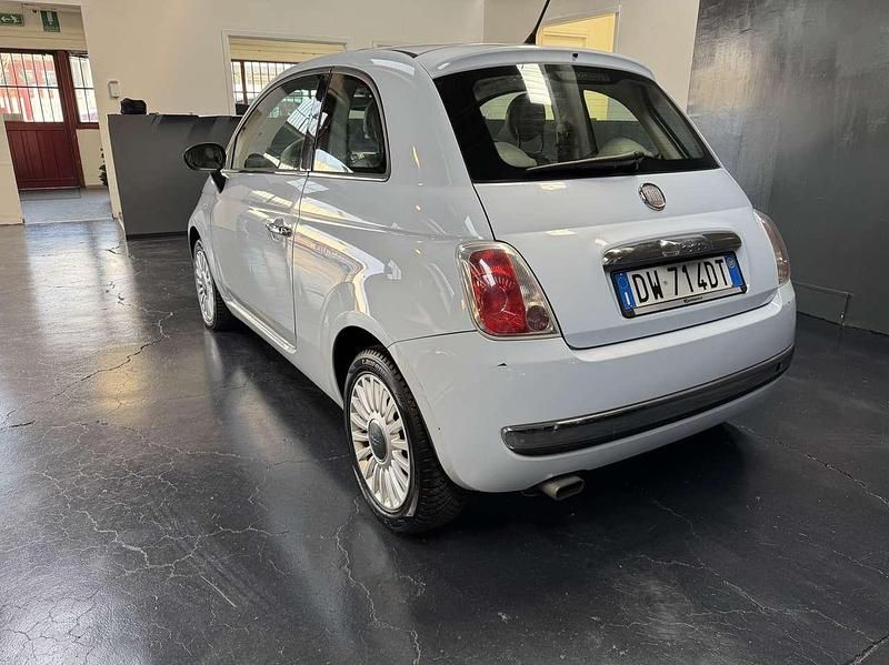 Usata Fiat 500 101 CV (74 kW) 2009 Blu/azzurro Cabrio