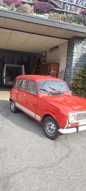 Usata Renault R4 34 CV (25 kW) 1986 Rosso Berlina