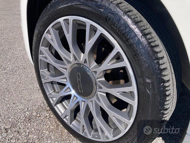 Usata Fiat 500 Lounge 69 CV (50 kW) 2018 Bianco Utilitaria