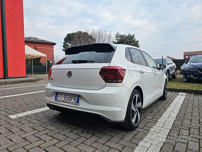 Usata VW Polo GTI 200 CV (147 kW) 2019 Bianco Utilitaria