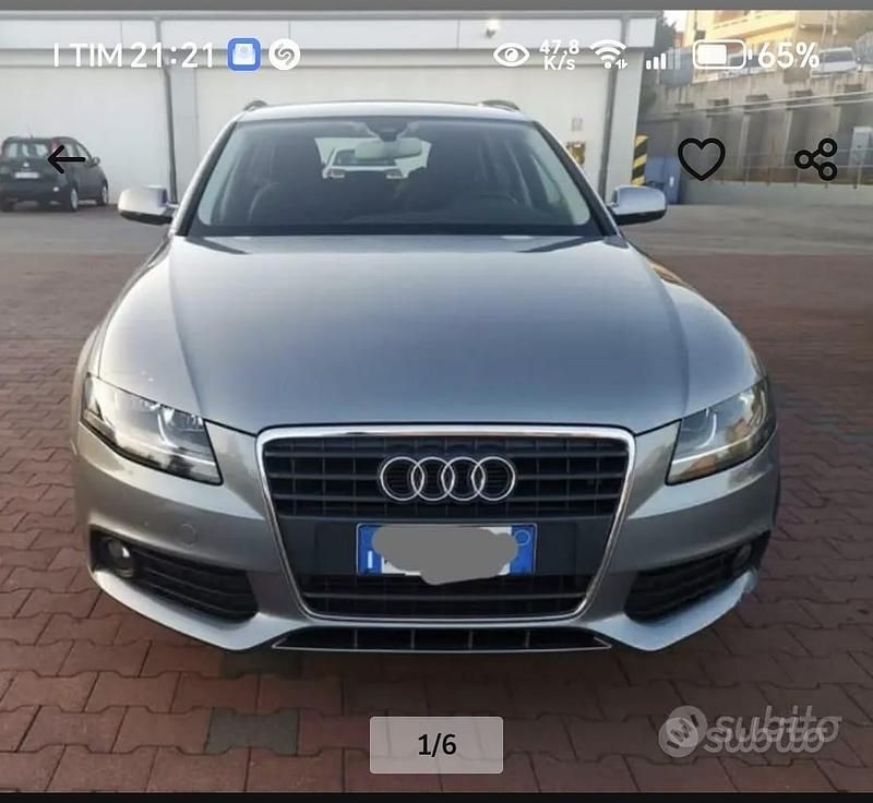 Usata Audi A4 Business 143 CV (105 kW) 2011 Grigio Station wagon