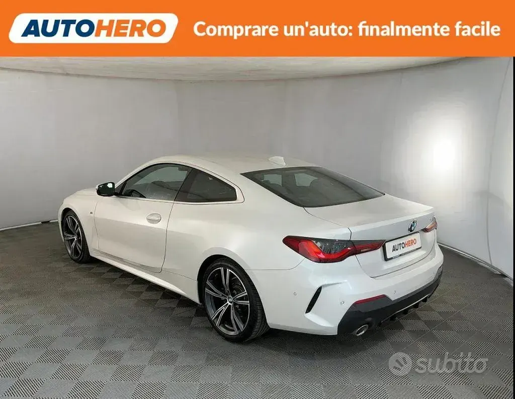 Usata BMW 420 Coupé M Sport 190 CV (139 kW) 2021 Bianco Coupé