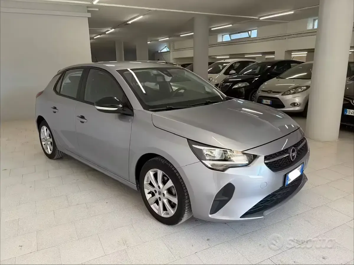 Usata Opel Corsa Edition 75 CV (55 kW) 2021 Grigio Utilitaria