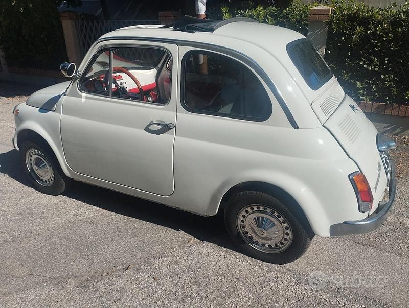 Usata Fiat Cinquecento 1960 Bianco Utilitaria