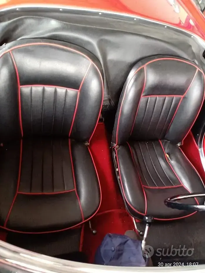 Usata Alfa Romeo Giulietta 1960 Rosso Cabrio