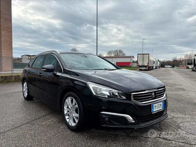 Usata Peugeot 508 120 CV (88 kW) 2017 Nero Station wagon