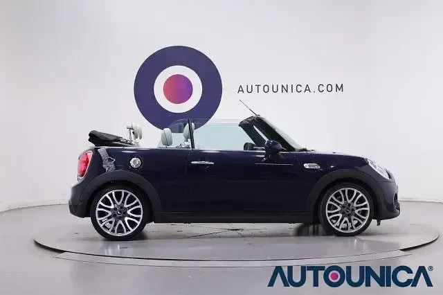 Usata Mini Cooper SD Cabriolet Hype 170 CV (125 kW) 2018 Blu Cabrio