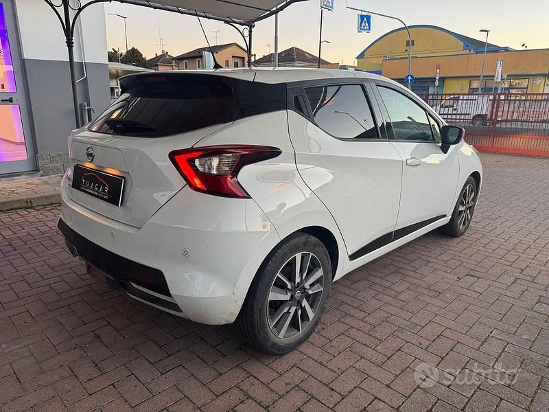 Usata Nissan Micra N-Connecta 90 CV (66 kW) 2017 Bianco Utilitaria