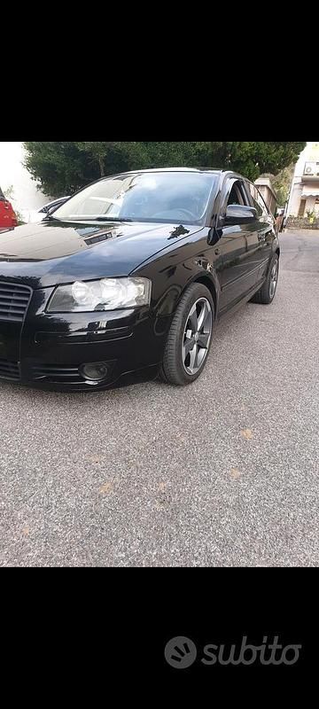 Usata Audi A3 140 CV (102 kW) 2005 Nero Utilitaria