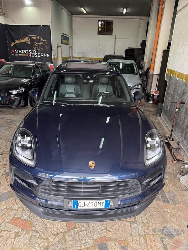 Usata Porsche Macan 245 CV (180 kW) 2020 Blu SUV