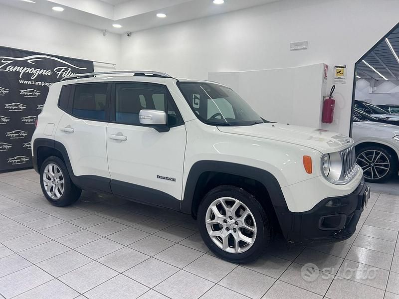 Usata Jeep Renegade Limited 140 CV (102 kW) 2016 Bianco SUV