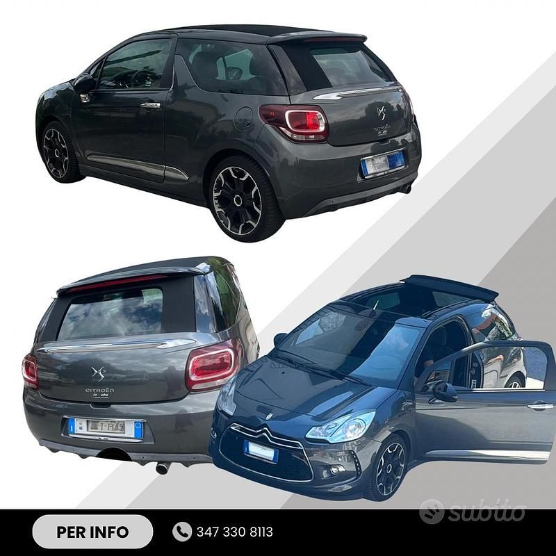 Usata Citroën DS3 Cabriolet 2013 Grigio Cabrio