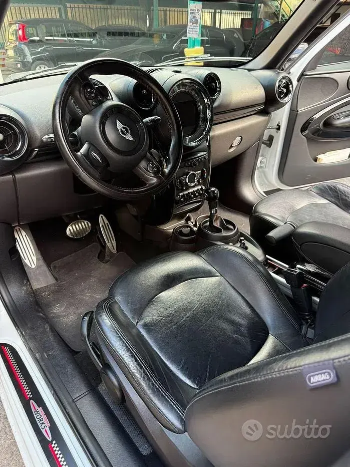 Usata Mini Paceman 218 CV (160 kW) 2014 Bianco Utilitaria