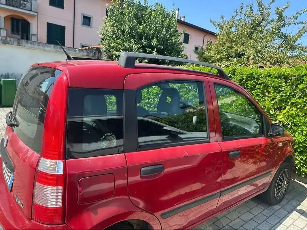 Usata Fiat Panda Dynamic 60 CV (44 kW) 2007 Rosso Utilitaria