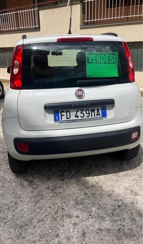 Usata Fiat Panda 80 CV (58 kW) 2016 Bianco Utilitaria