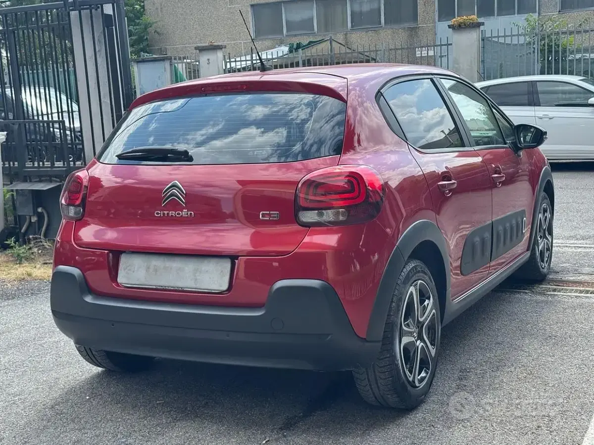 Usata Citroën C3 PureTech 82 CV (60 kW) 2018 Rosso Utilitaria