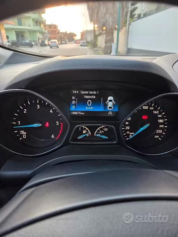 Brugt Ford C-MAX 120 HK (88 kW) 2017 Blå MPV