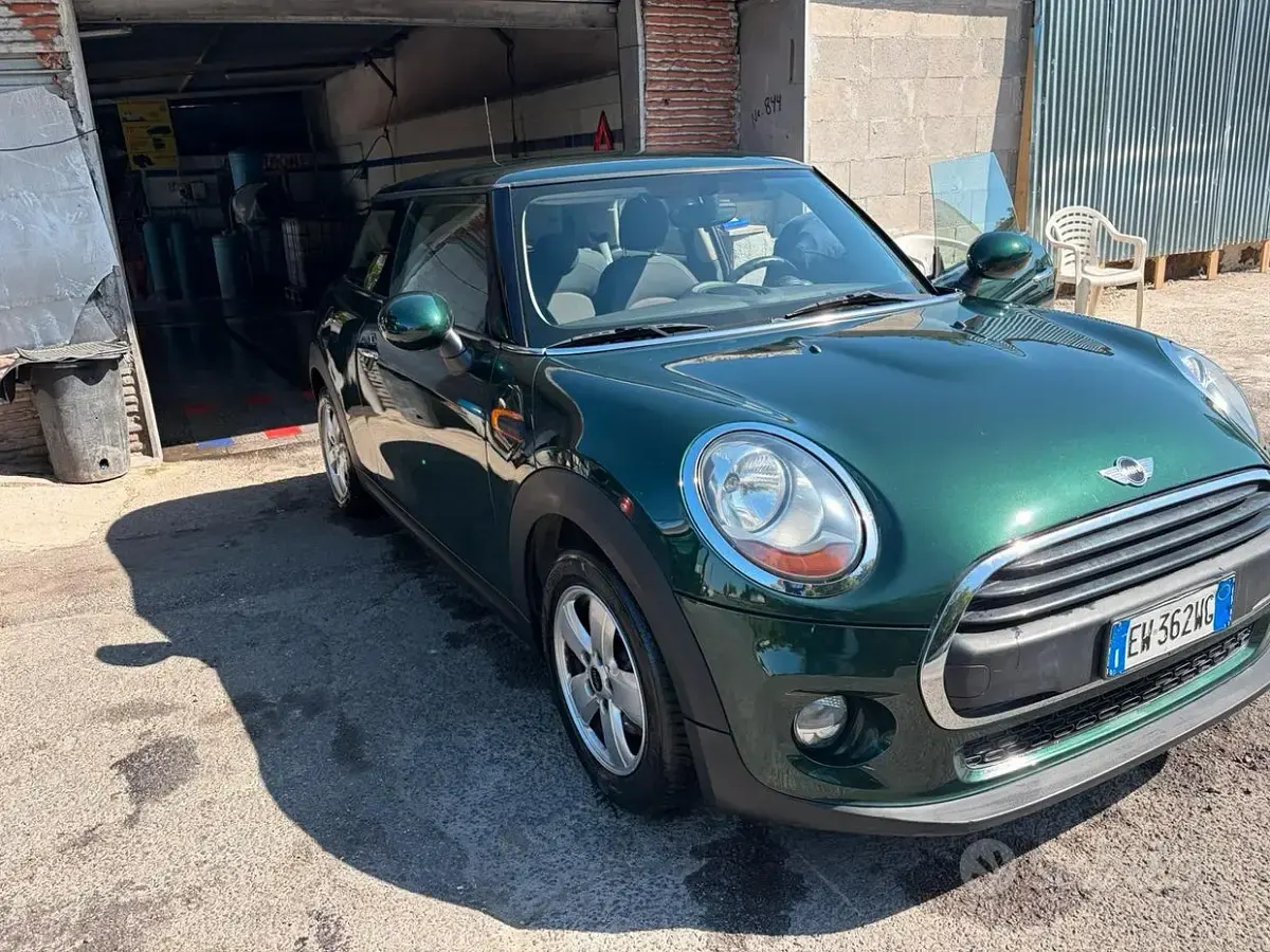 Usata Mini One D 95 CV (69 kW) 2014 Verde Utilitaria