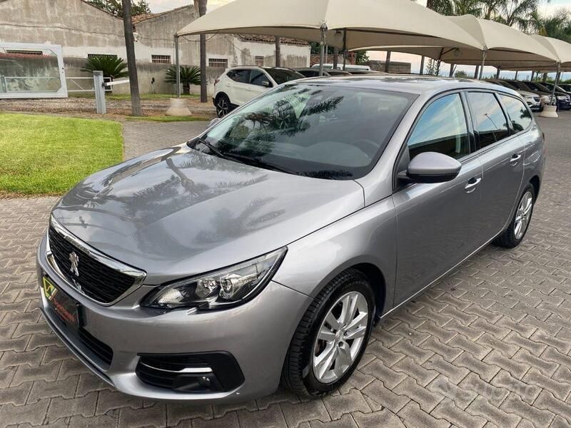 Grigio Usata 2019 Peugeot 308 Allure Station wagon | 9999 € (Buon prezzo) - Immagine 1/4
