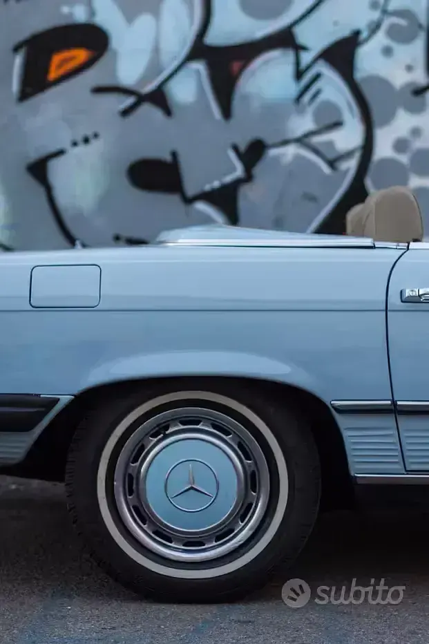 Usata Mercedes SL450 1970 Bluazzurro Cabrio