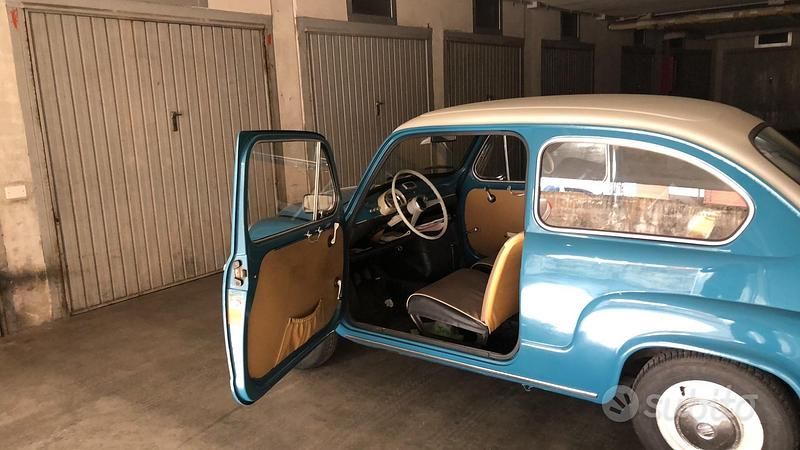Usata Fiat 600D 1960 Blu Berlina