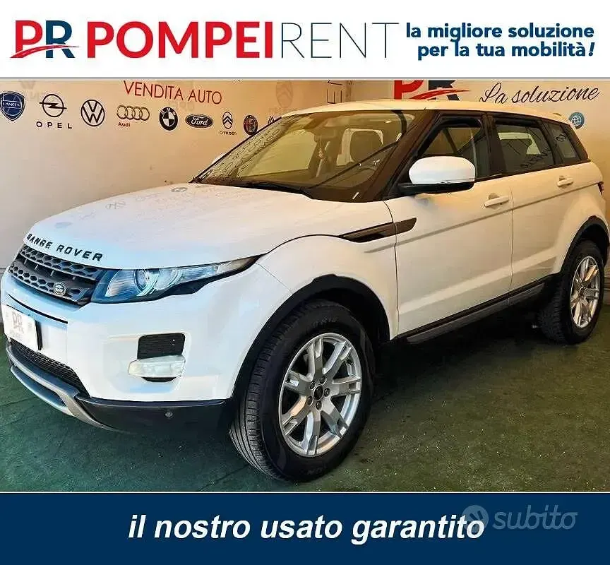 Usata Land Rover Range Rover evoque Pure 150 CV (110 kW) 2013 Bianco SUV