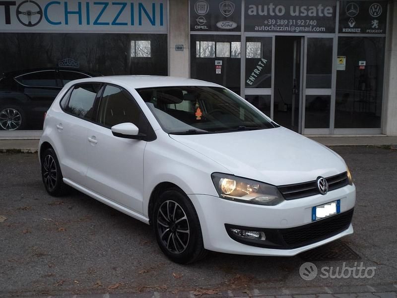 Usata VW Polo Comfortline 70 CV (51 kW) 2011 Bianco Utilitaria