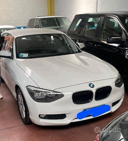 Usata BMW 116 2012 Bianco Utilitaria