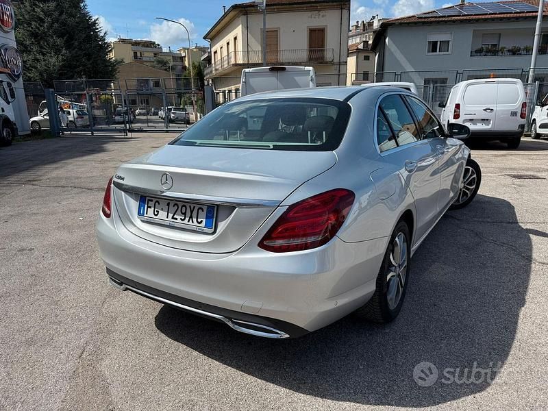 Usata Mercedes C200 Premium 136 CV (100 kW) 2016 Grigio Berlina