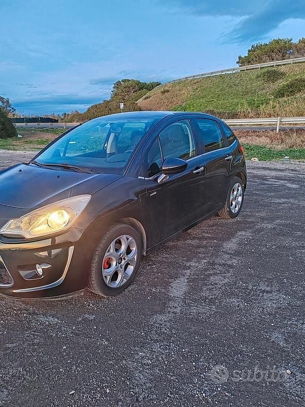 Usata Citroën C3 Exclusive 70 CV (51 kW) 2010 Nero Berlina