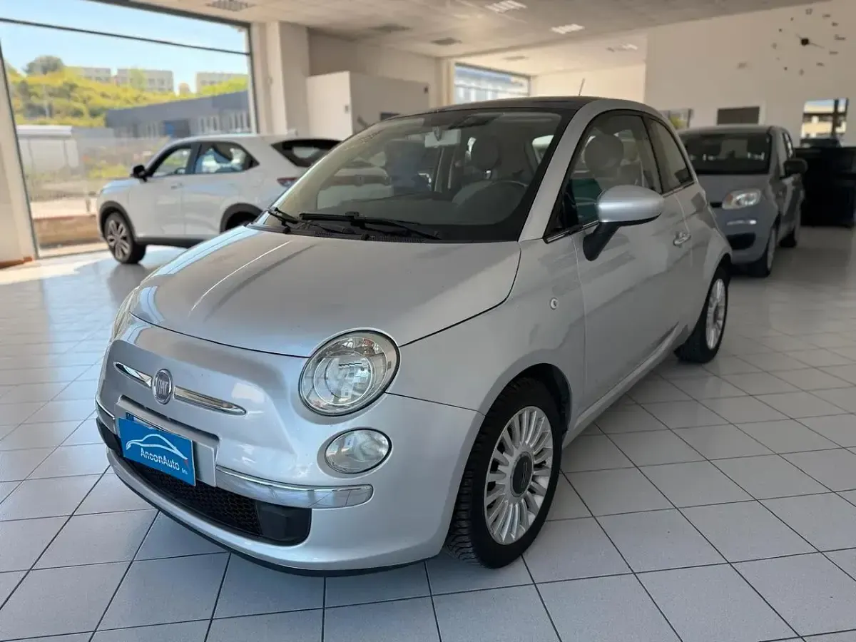 Usata Fiat 500 69 CV (50 kW) 2011 Argento Berlina
