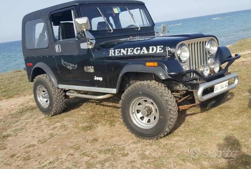 Usata Jeep CJ 1984 Nero SUV