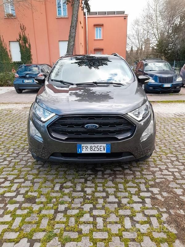 Grigio Usata 2018 Ford Ecosport ST-Line SUV | 10.950 € (Buon prezzo) - Immagine 1/4
