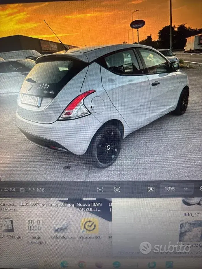 Usata Lancia Ypsilon 69 CV (50 kW) 2018 Bianco Utilitaria