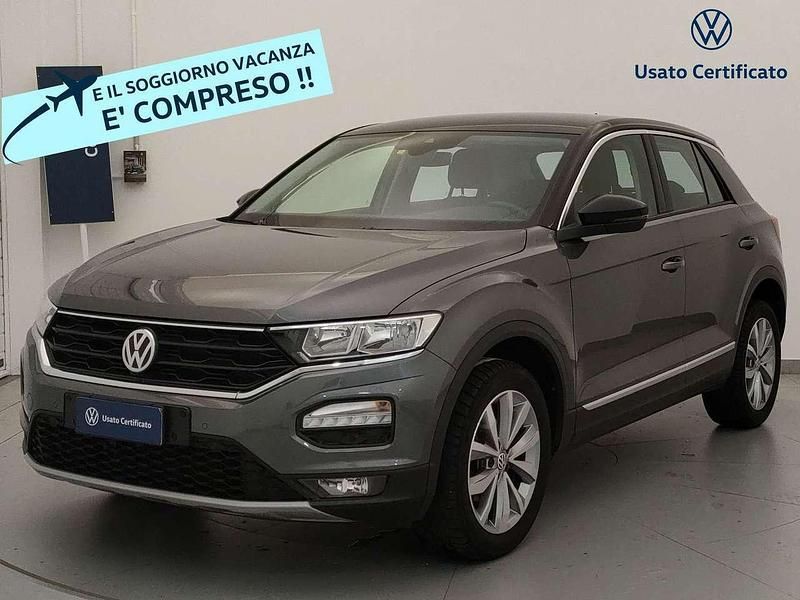 Grigio Usata 2020 VW T-Roc Style SUV | 19.900 € (Buon prezzo) - Immagine 1/3
