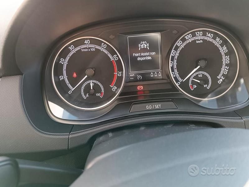 Usata Skoda Fabia 2020 Blu Utilitaria