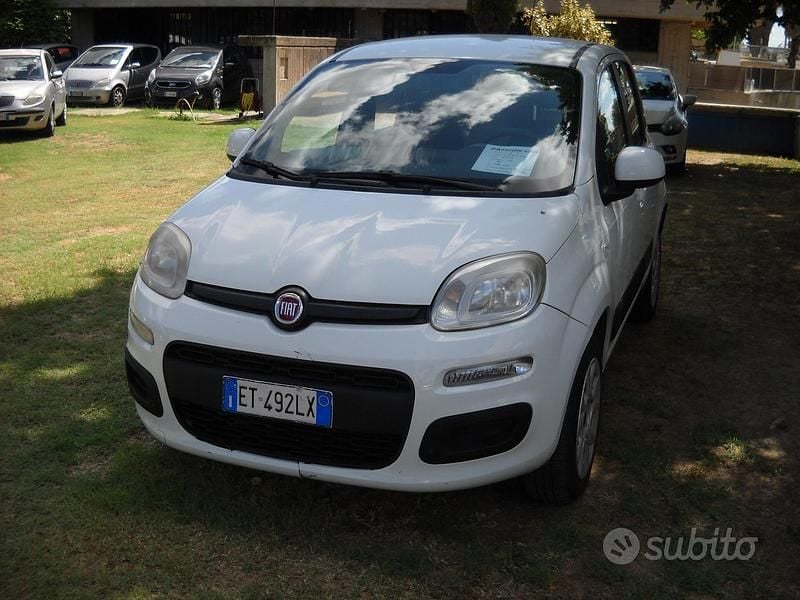 Usata Fiat Panda Easy 85 CV (62 kW) 2014 Bianco Utilitaria